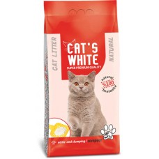 Cat’s White Kokusuz Topaklaşan Doğal Bentonit Kedi Kumu 5 Kg 