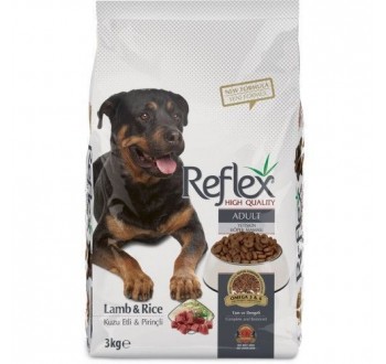 Reflex Adult Dog Kuzu Etli & Pirinçli Yetişkin Köpek Maması 15 Kg